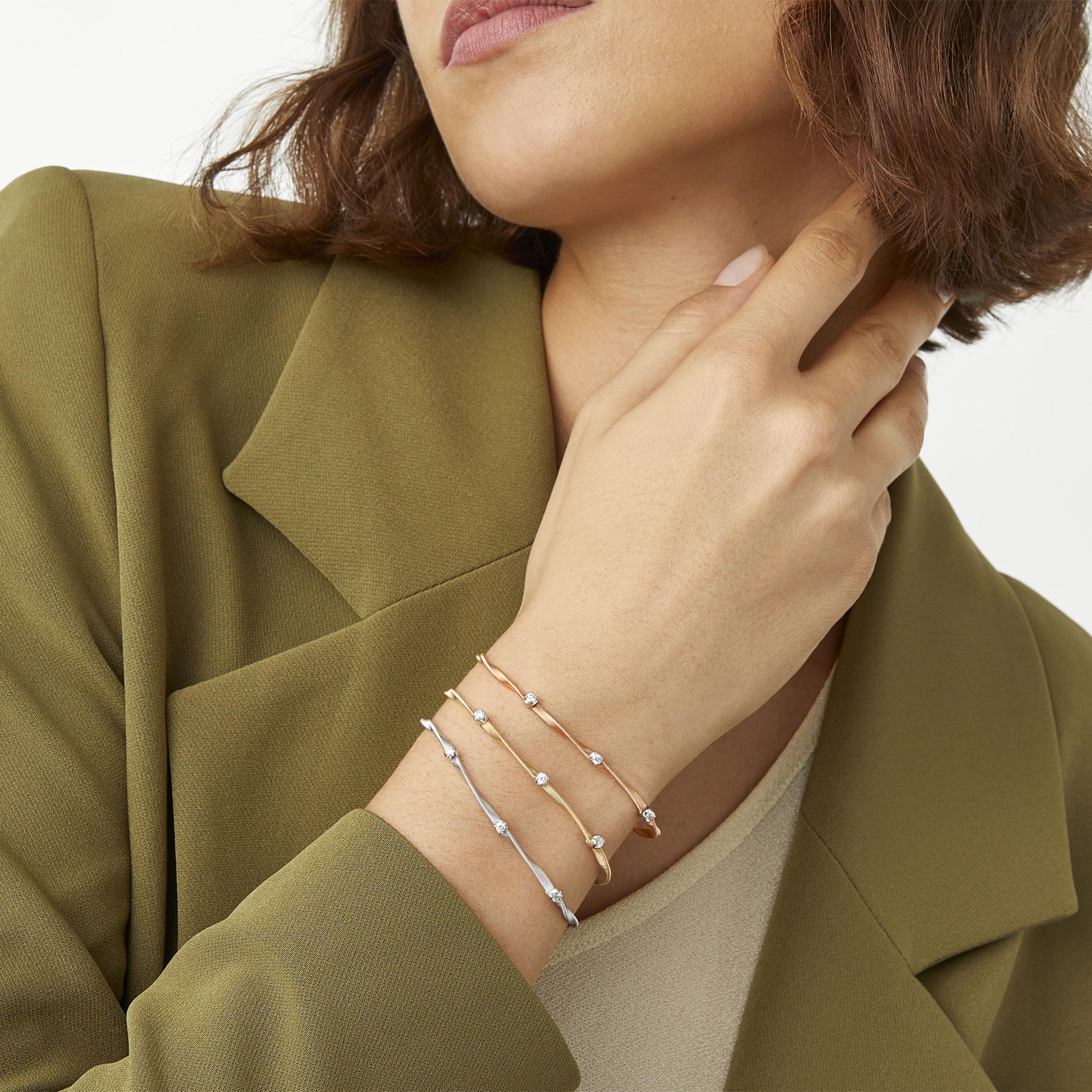 Marrakech bracciale in oro giallo modello Supreme