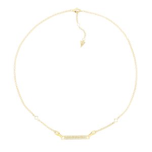 Collana Unica con pavé di diamanti