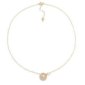 Collana Giove oro giallo con pavé di diamanti