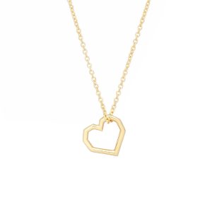 Mini corazon collana